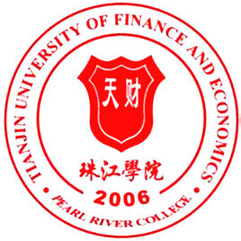 天津财经大学珠江学院 Logo